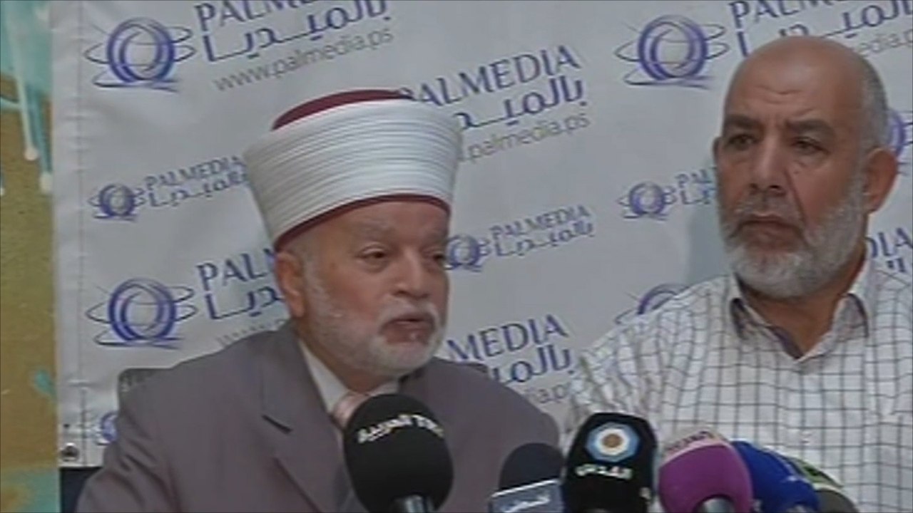 مفتي القدس يدعو لإنقاذ الأقصى من مخططات الاحتلال