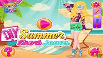 Dyi Summer Short Jeans Game - Dress Up Video Games For Girls