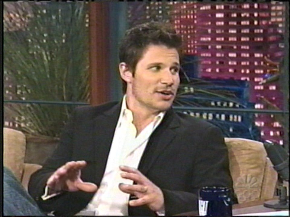 Nick Lachey on Jay Leno 9-8-03