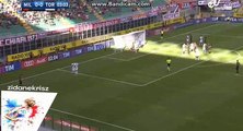 Giacomo Bonaventura Free Kick Chance - AC Milan vs Torino - Serie A - 21/08/2016