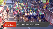 Last kilometer / Ultimo kilómetro -  Etapa 2 - La Vuelta a España 2016