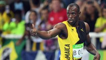 Usain Bolt é três vezes tri