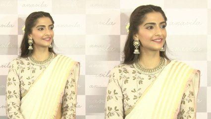 Sonam Kapoor At Anavila Misra Store Launch