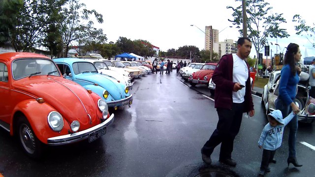 Autos Antigos, Jacareí, 4k, Ultra HD, Fusca, Encontro regional de fuscas, SP, Brasil, Agosto de 2016, Marcelo Ambrogi, família fusca.