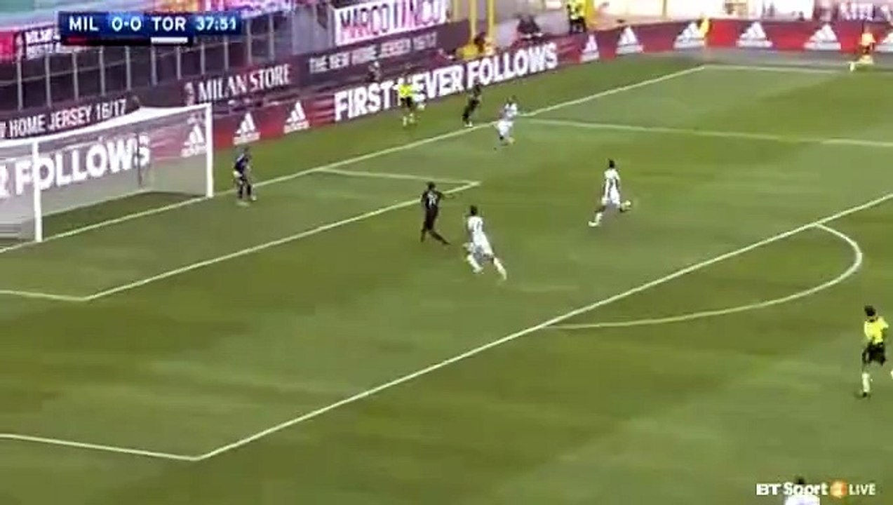 Carlos Bacca Goal HD - AC Milan 1-0 Torino 21.08.2016 HD