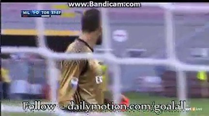 1-0 Carlos Bacca GOAL - Milan vs Torino - Serie A - 21.08.2016