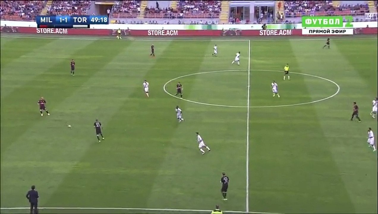 2-1 Carlos Bacca 2nd Goal HD - AC Milan 2-1 Torino - 21.08.2016 HD