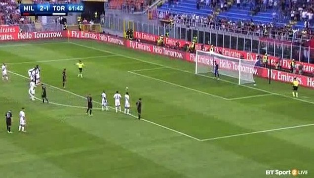 3-1 Carlos Bacca hat-trick Penalty Goal HD - AC Milan 3-1 Torino 21.08.2016 HD