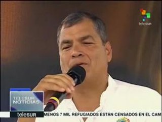 Correa: Ecuador seguirá adelante para honrar a muertos en terremoto