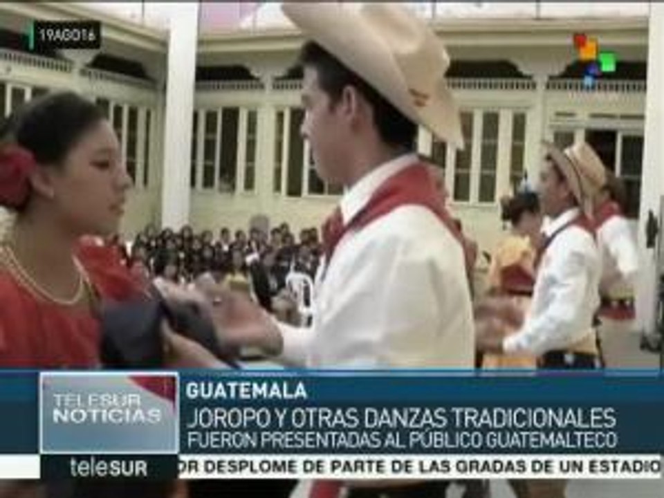 Festival del Centro Histórico de Guatemala exhibe danzas venezolanas
