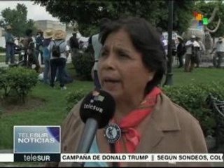 México: atacan plantón del Frente de Pueblos en Defensa de la Tierra