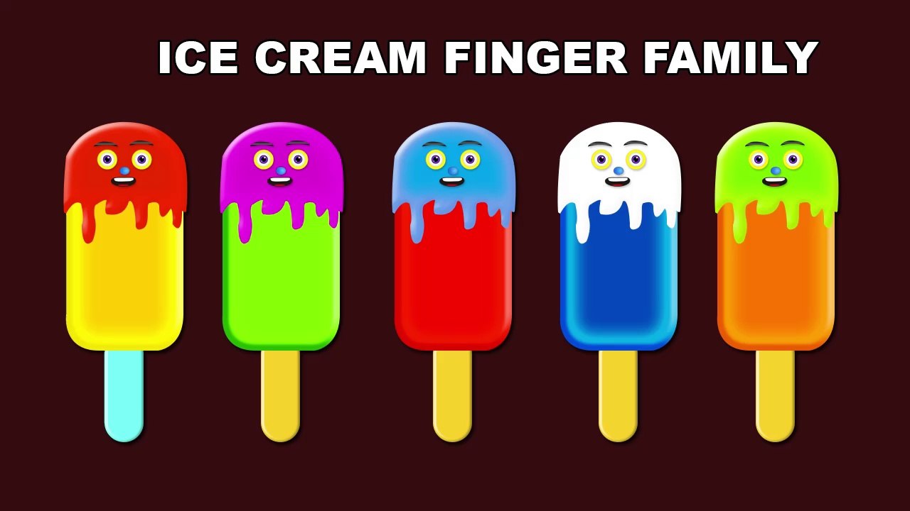 Ice Cream Finger Fmaily