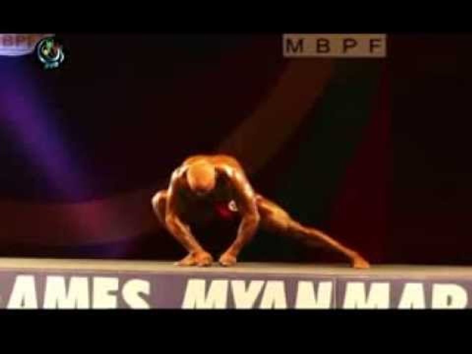 Burmese ironman takes the gold