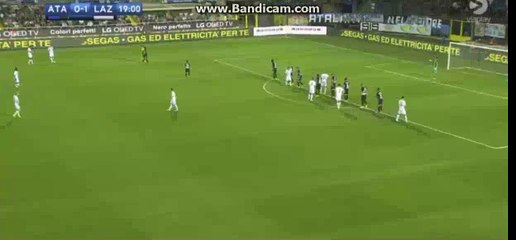 0-2 Wesley Hoedet Goal - Atalanta 0-2 Lazio -21-08-2016