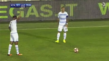 Wesley Hoedt Goal HD - Atalanta 0-2 Lazio - 21-08-2016