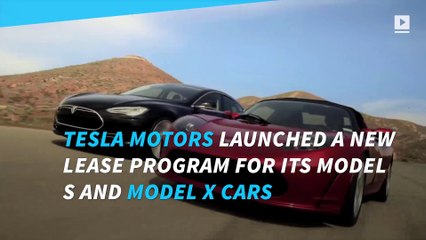 Tesla offers two-year lease option for Model S and X