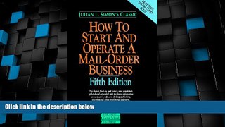 Big Deals  How to Start and Operate a Mail-Order Business  Best Seller Books Best Seller