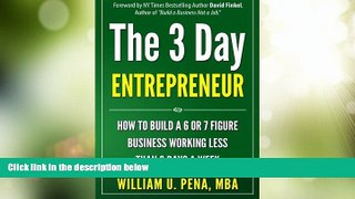 Big Deals  The 3 Day Entrepreneur  Best Seller Books Best Seller