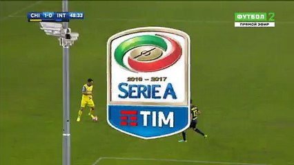 1-0 Valter Birsa Goal - ChievoVerona vs Inter Milano - Italy Serie A - 21.08.2016