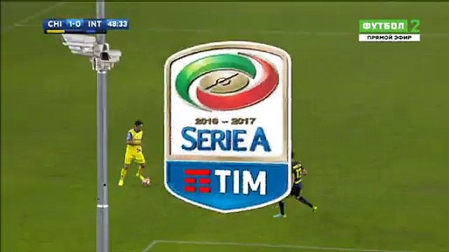 1-0 Valter Birsa Goal - ChievoVerona vs Inter Milano - Italy Serie A - 21.08.2016
