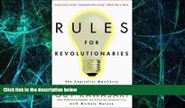 Big Deals  Rules For Revolutionaries  Best Seller Books Most Wanted