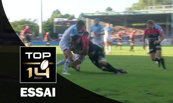 TOP 14 ‐ Essai Romain TAOFIFENUA (RCT) – Bayonne-Toulon – J1 – Saison 2016/2017