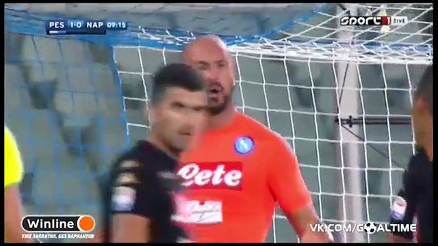 Pescara 2-2 Napoli - Serie A - All Goals & Full Highlights - 21-08-2016