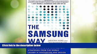 Must Have PDF  The Samsung Way: Transformational Management Strategies from the World Leader in