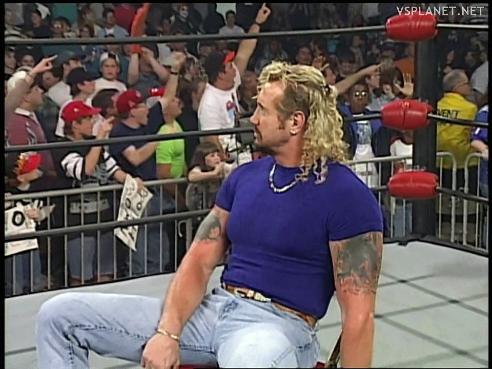 Sting and Savage confront Diamond Dallas Page, WCW Monday Nitro 10.02.1997