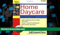 Big Deals  Start   Run a Home Daycare (Self-Counsel Press Business Series)  Free Full Read Best