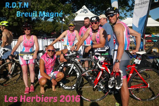 RDTN Breuil Magné, Triathlon Les Herbiers 2016