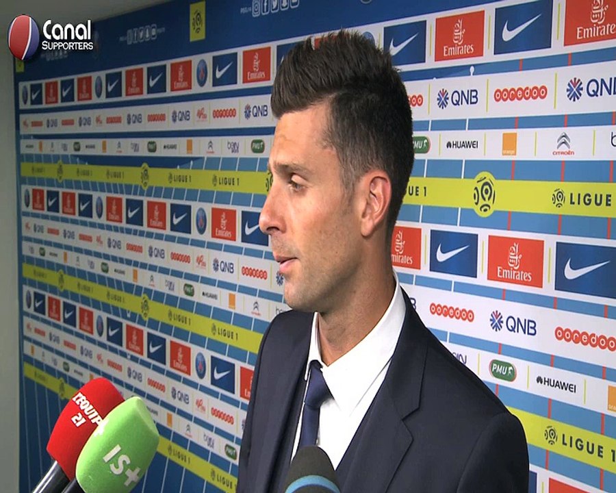 PSG / Metz - La reaction de Thiago Motta