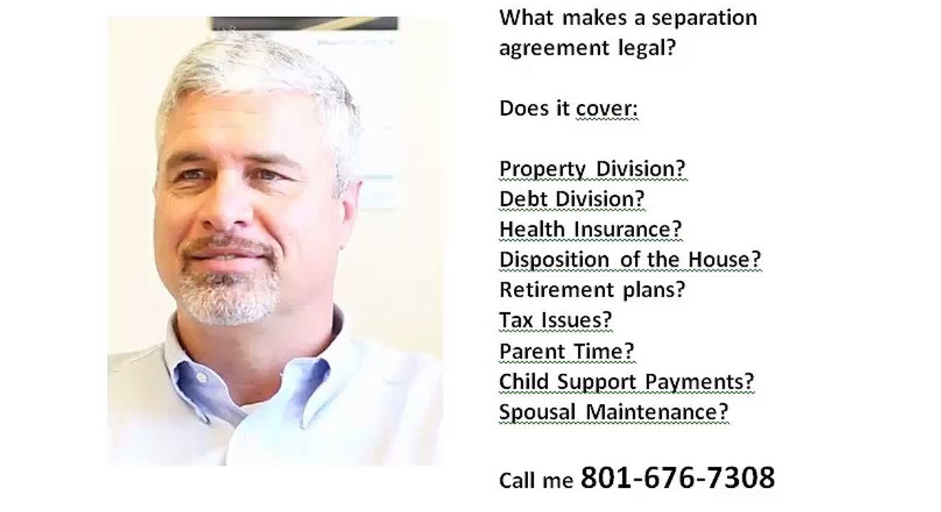 ​Legal Separation Agreement Attorneys Murray UT 801-676-5506 Divorce Child Custody Lawyer in Utah