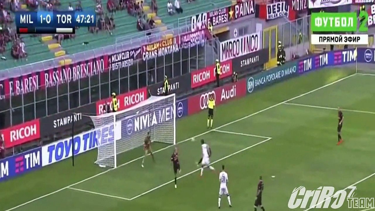 AC Milan vs Torino (3-2) Full Highlights 21/08/2016 ~ Serie A [HD]