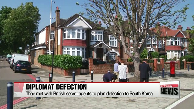 N. Korean diplomat met with British secret agents to plan defect to S. Korea
