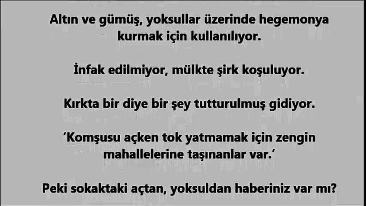 Komşusu açken tok yatmamak için zengin mahallelerine taşınanlar var!