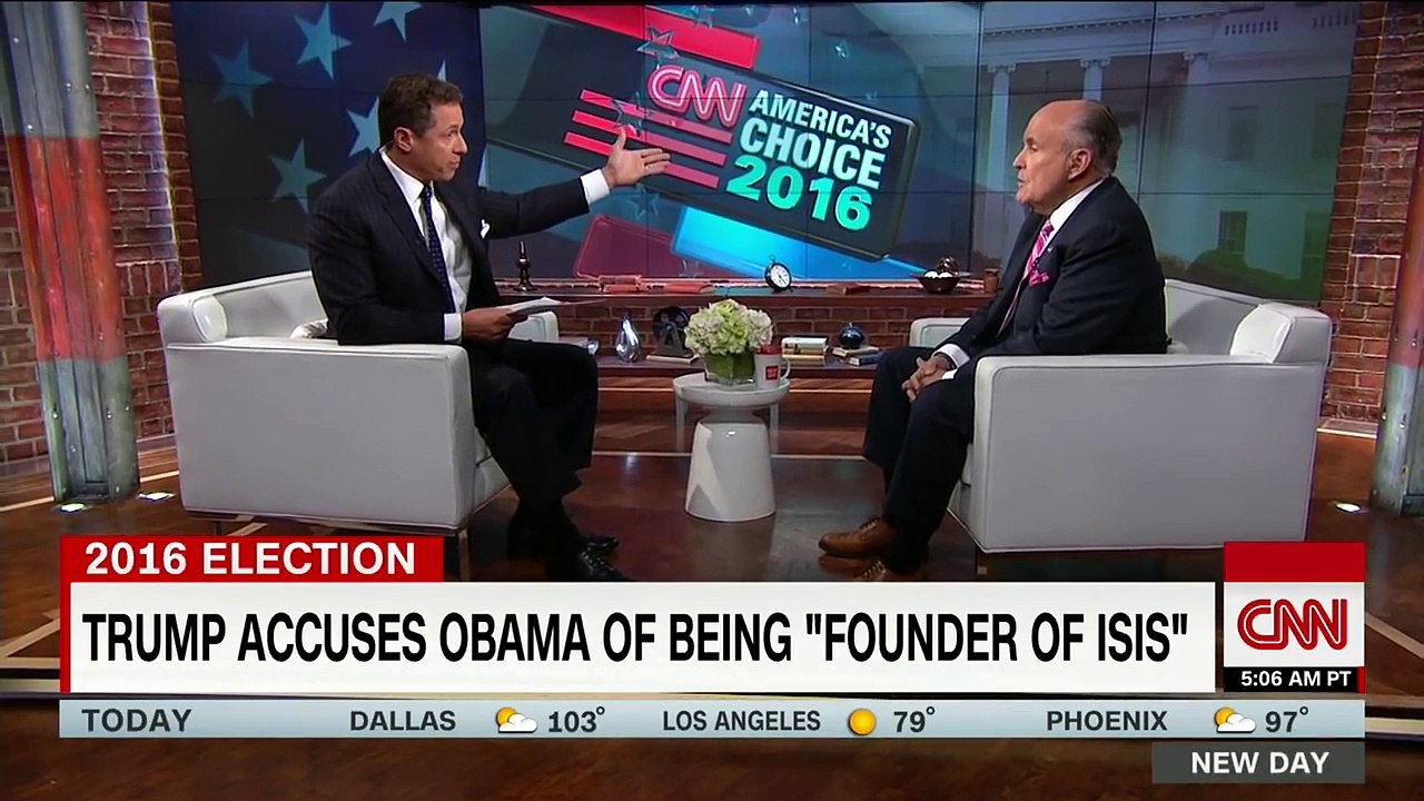 Rudy Giuliani argues with Chris Cuomo while defending Trump (full interview)_4