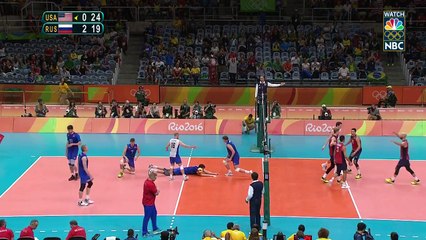 U.S. men win three straight sets to win bronze vs. Russia