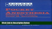 Ebook Pocket Anesthesia (Pocket Notebook Series) Free Online