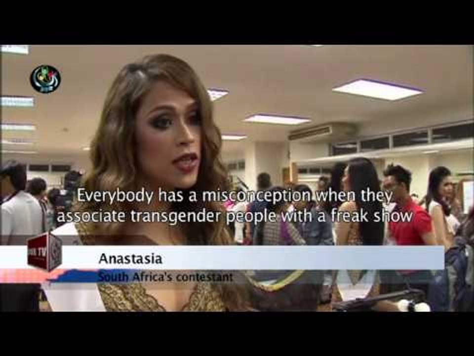 Burmese transgender beauty debuts at Miss International Queen