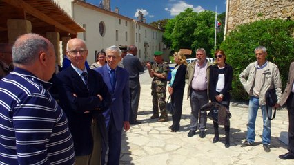 Rencontre avec la Légion étrangère pour le trinôme académique Défense de Montpellier.