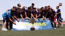 FCB Masia: Èxit del futbol formatiu al Campionat de Catalunya [CAT]