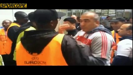 Maç bitti sinirler gerildi!