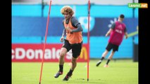 Fellaini évoque son nouveau look, Mourinho, la Roma et Ciman