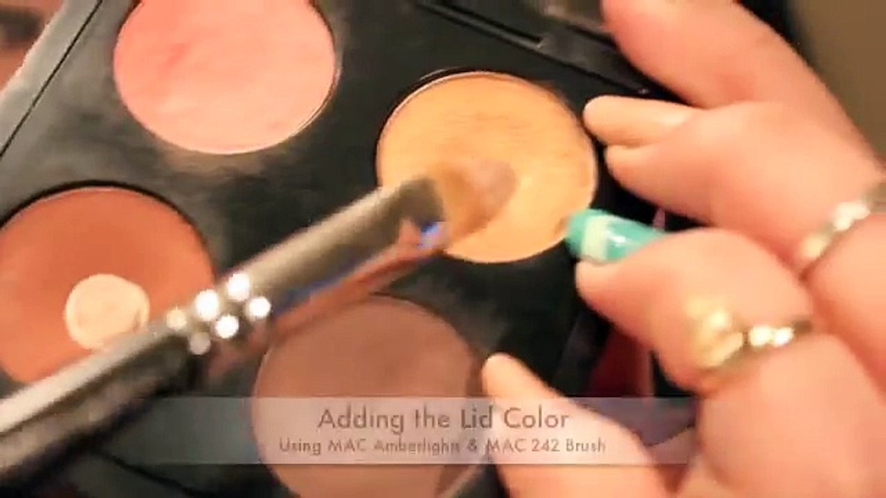 Warm Smokey EYE Make up Tutorial -- Fall eyes-- Palafoxxia