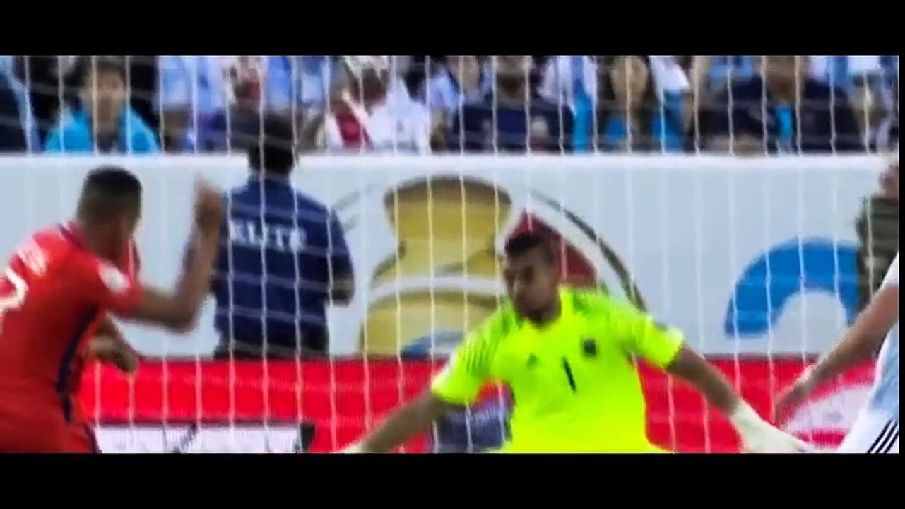 Argentina Vs Chile 2-1 All Goals  07_06_2016 HD