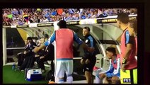 Luis Suarez Angry Reaction after not being picked to play-Uruguay vs Venezuela Copa America 2016
