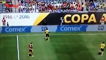 Cameraman Gets Hit by the Ball - Jamaica vs Venezuela Copa America Centenario 2016