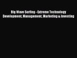 Read Big Wave Surfing - Extreme Technology Development Management Marketing & Investing Ebook