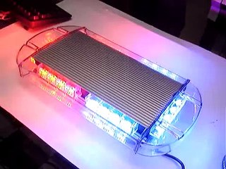 Slim 24 LED Magnetic Roof Mount Strobe Light Bar br